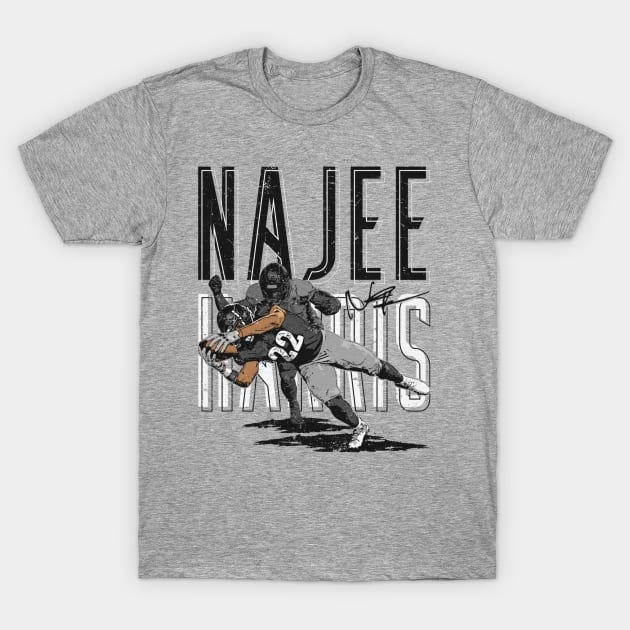 Najee Harris Pittsburgh Dive T-Shirt by MASTER_SHAOLIN